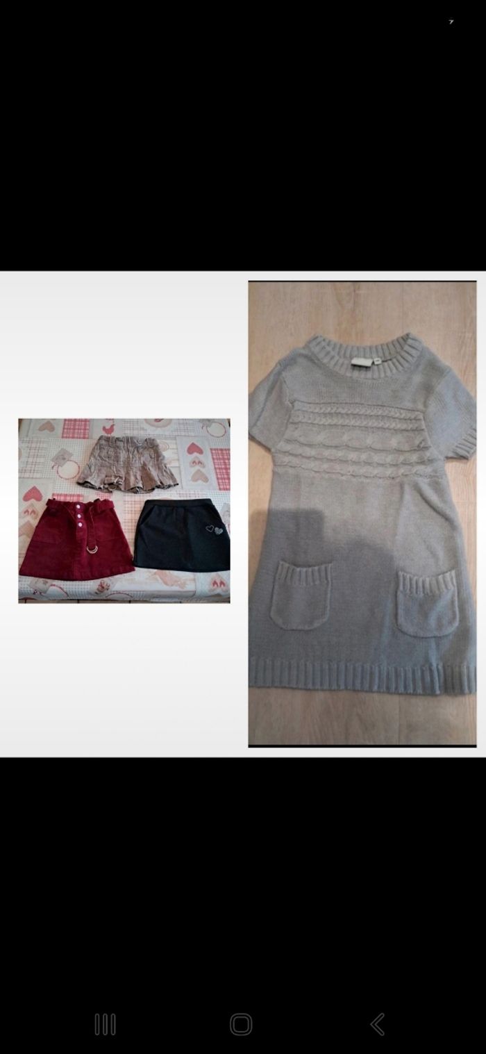 Lot de robe et jupes 6ans
