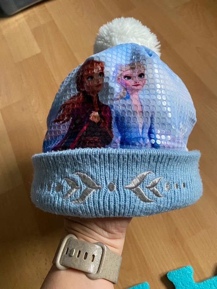 Bonnet à pompon Frozen II - photo numéro 4