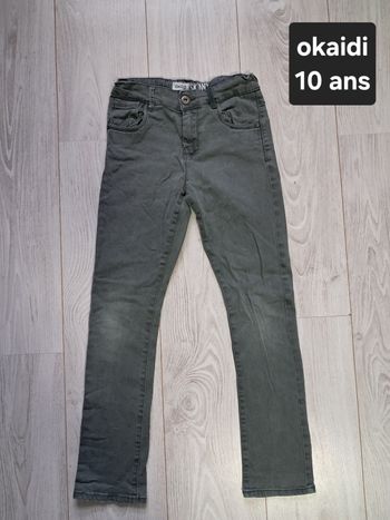 Jeans okaïdi 10 ans