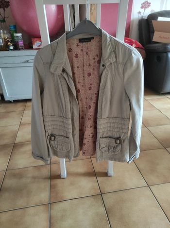 Veste classique beige