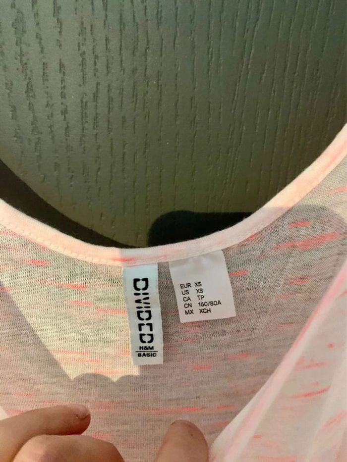 Débardeur long transparent H&M - XS - photo numéro 2