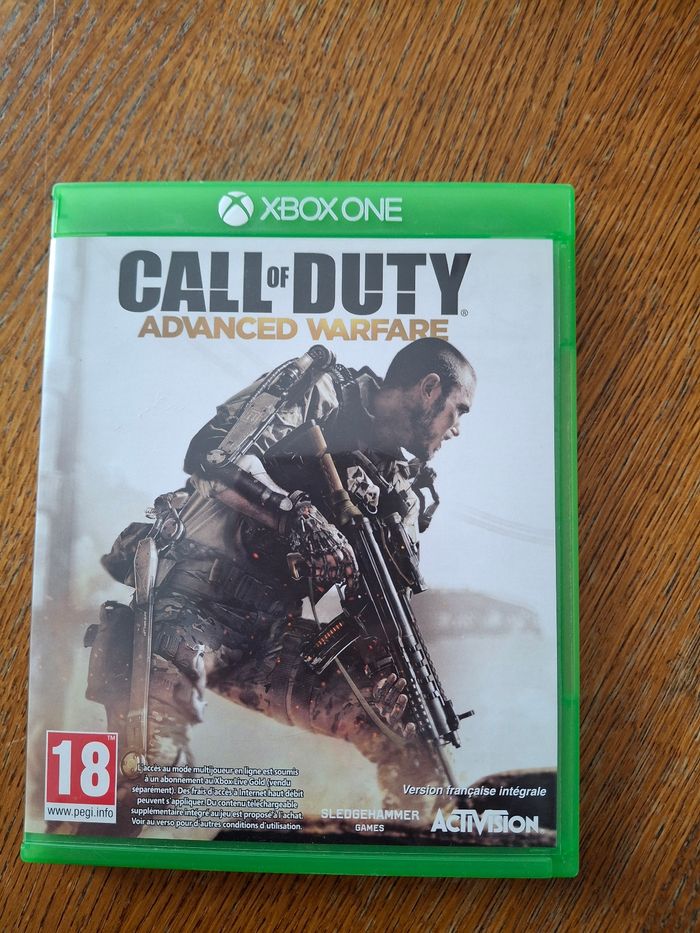 Jeu xbox one call of duty advenced warfare neuf
