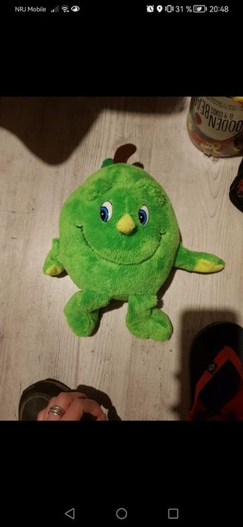 Peluche verte