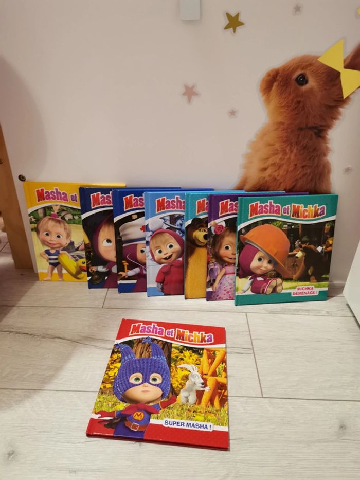 Livre Masha et Michka " Super Masha"