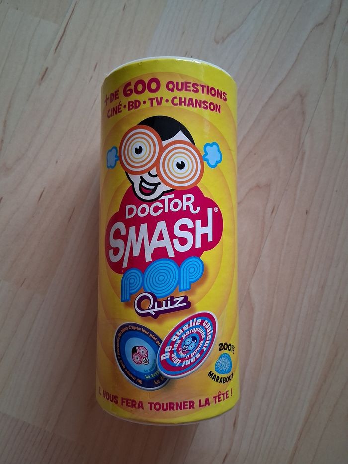 Jeu questions réponses Doctor Smash pop quiz