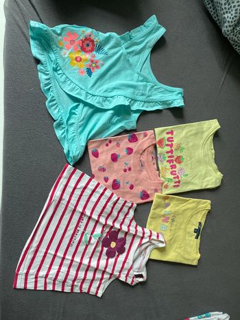 Lot de 5 t-shirt fille