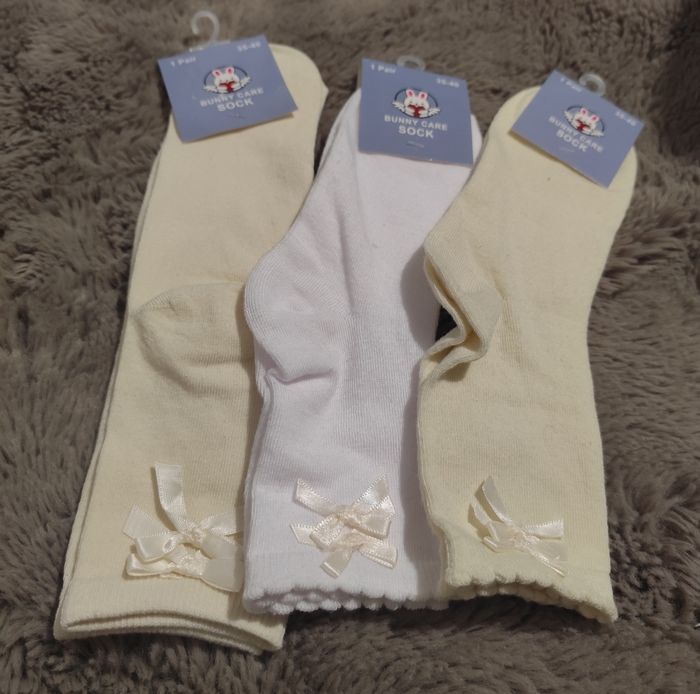 Coffret Noël lot 3 paires de chaussettes 35-40 neuves - photo numéro 6