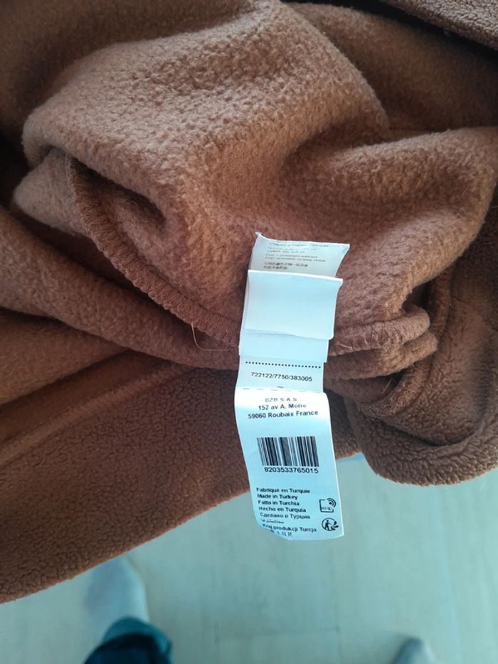 Sweat polaire capuche bizzbee taille s - photo numéro 7