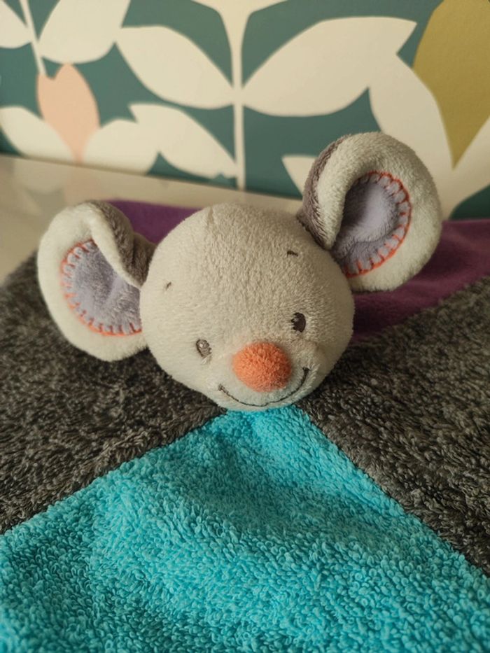Doudou plat souris nattou - photo numéro 6