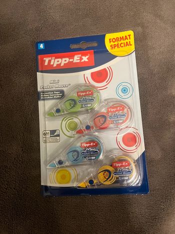 Lot de 4 Tipp-Ex