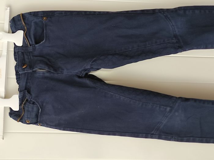 Jean skinny fille – 9 ans – bleu marine - photo numéro 4