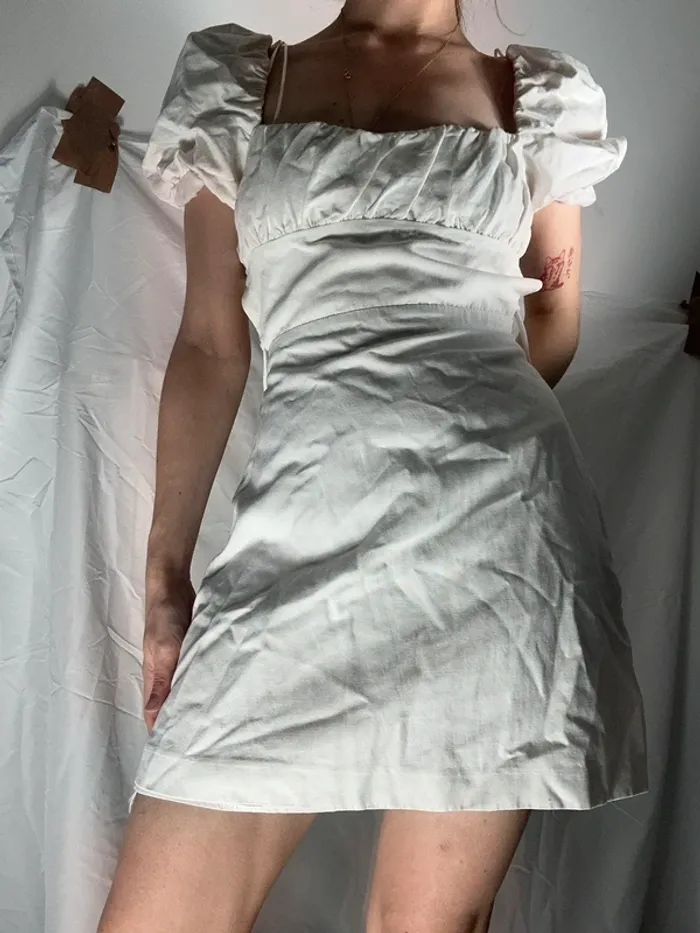 Robe blanche Zara - photo numéro 8