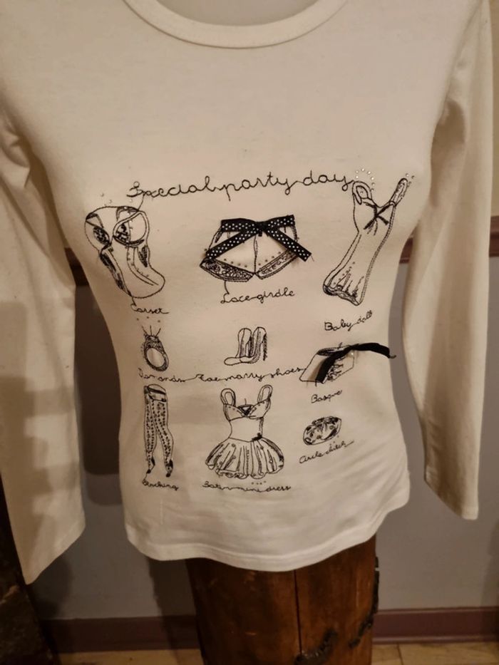 Tee shirt manches longues  38 - photo numéro 3