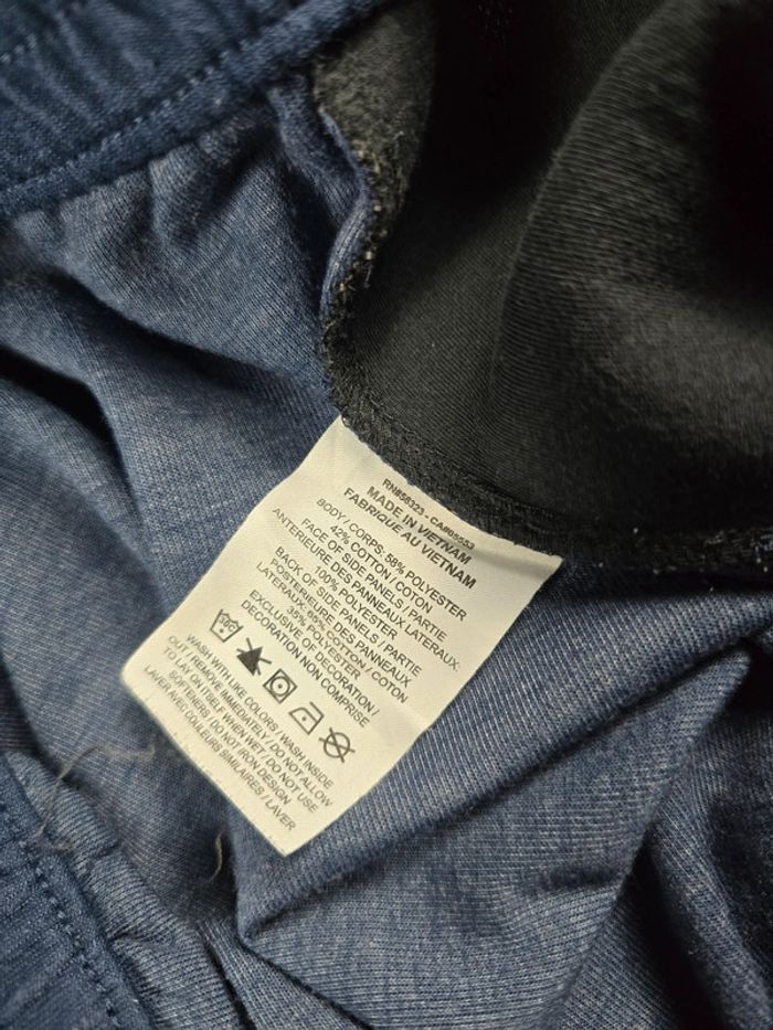 Pantalon jogging Nike corban university logo brodé bleu marine taille XL - photo numéro 8