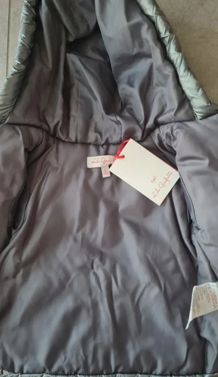 Manteau Lili Gaufrette 6 mois neuf avec etiquette - photo numéro 3