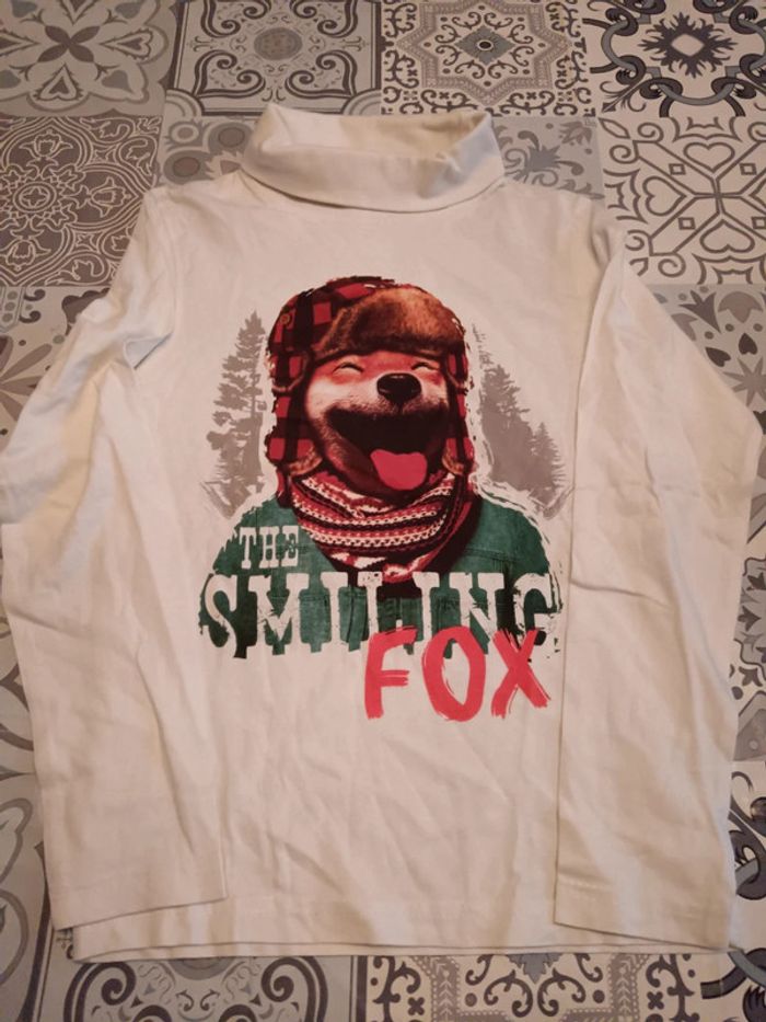 Tee shirt col roulé