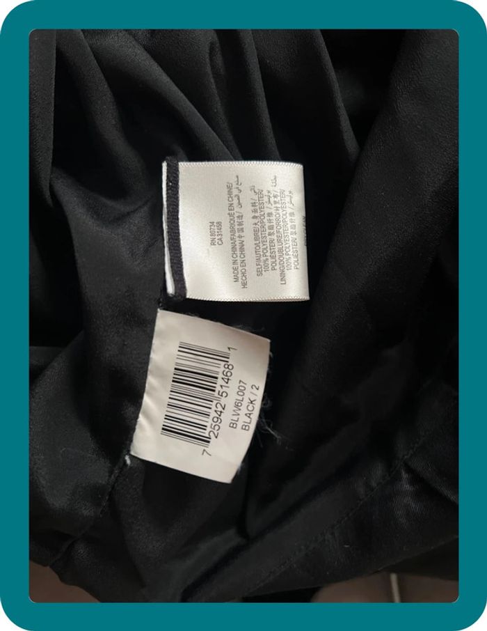 Robe moirée architecturée noire taille 34/36 - BCBGmaxazria - photo numéro 7