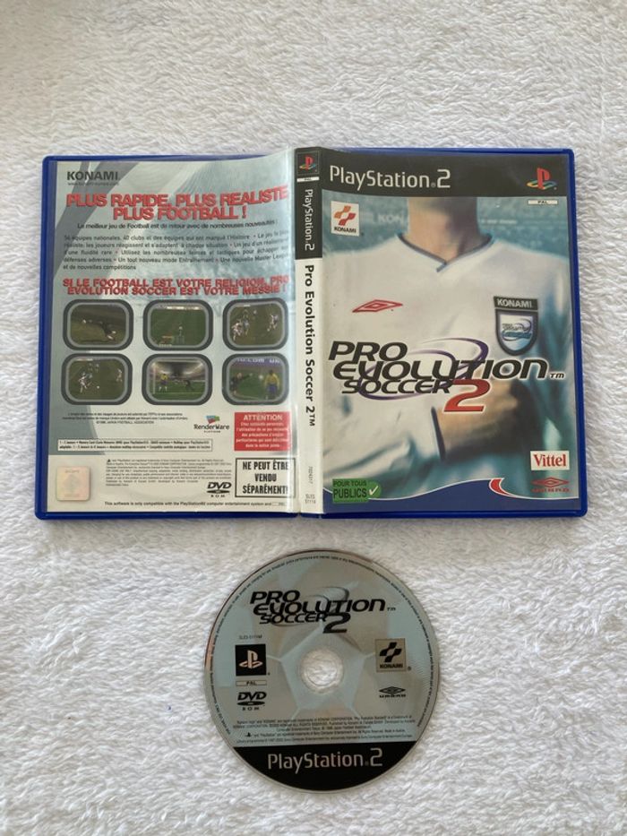 Jeu ps2 PES 2