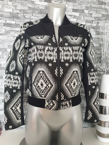 Veste Kaporal noir et blanc Taille XS