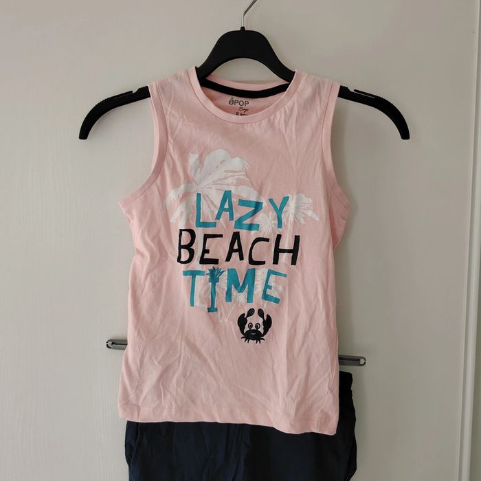 ensemble short débardeur - pyjama été- epop 8 ans - photo numéro 2