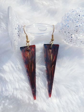Boucles d'oreilles triangles