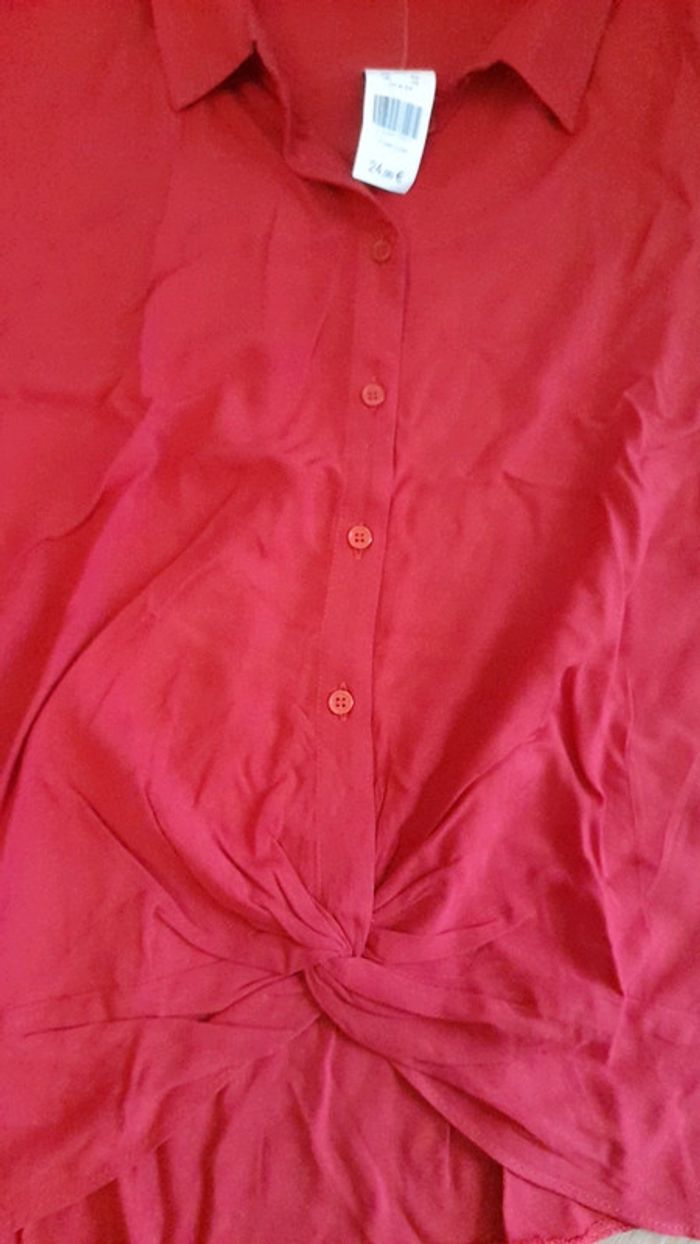 Chemisier effet noué - photo numéro 2