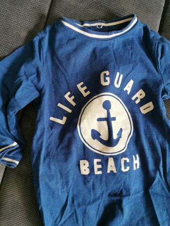 Babygro bleu marine Kiabi