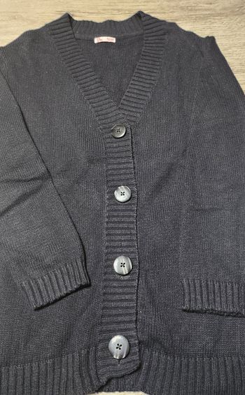 Gilet long noir DPAM