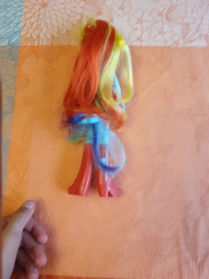 Poupée rainbow dash my little pony equestria girls - photo numéro 2