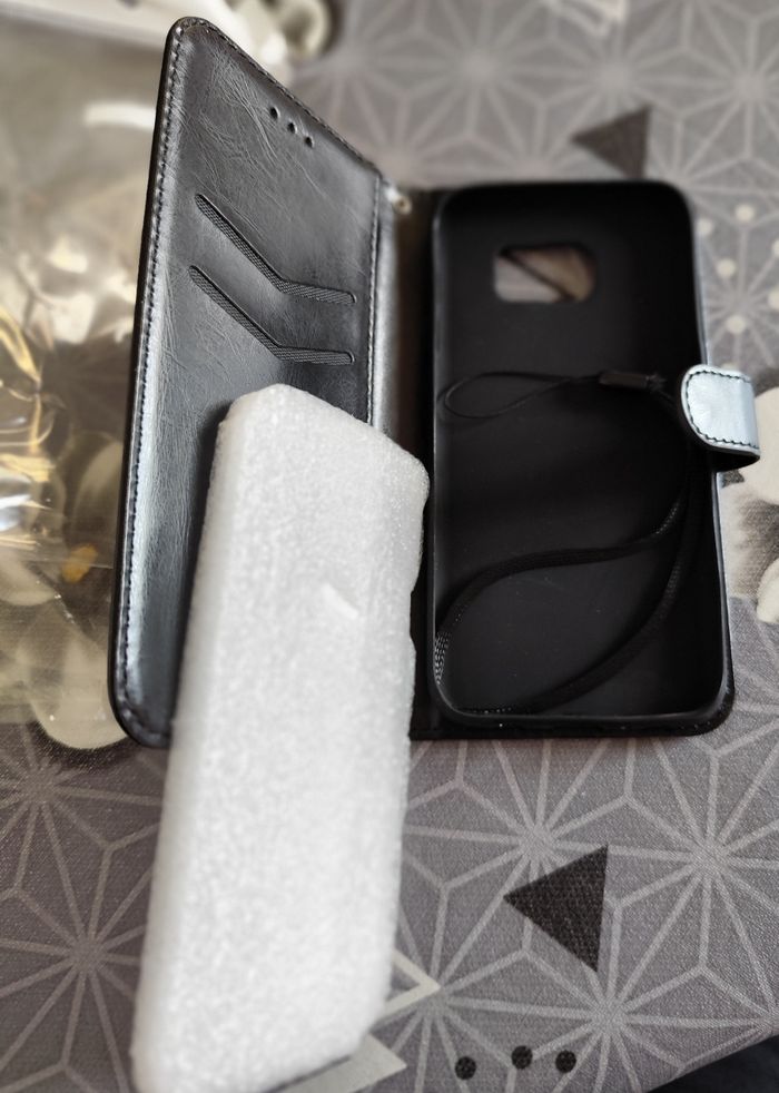 Etui portefeuille neuf S7 EDGE - photo numéro 5