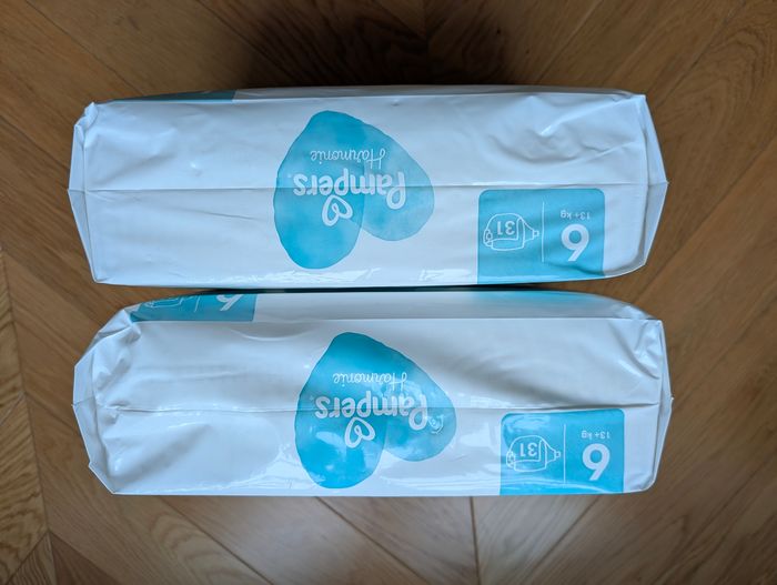 Pampers Harmonie T6 - 62 couches - photo numéro 2