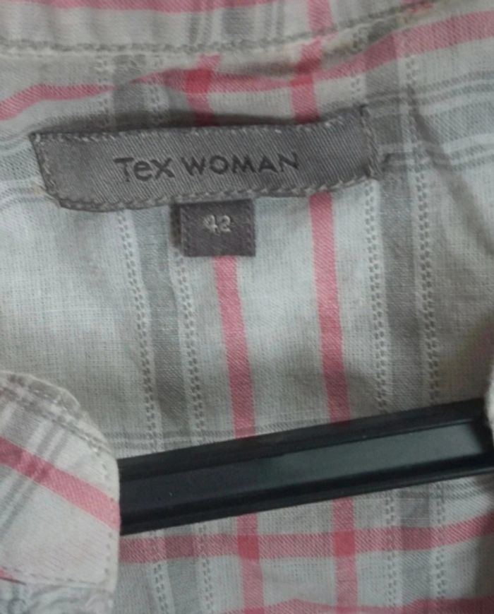 Tshirt style chemise femme  in extenso 42 - photo numéro 3