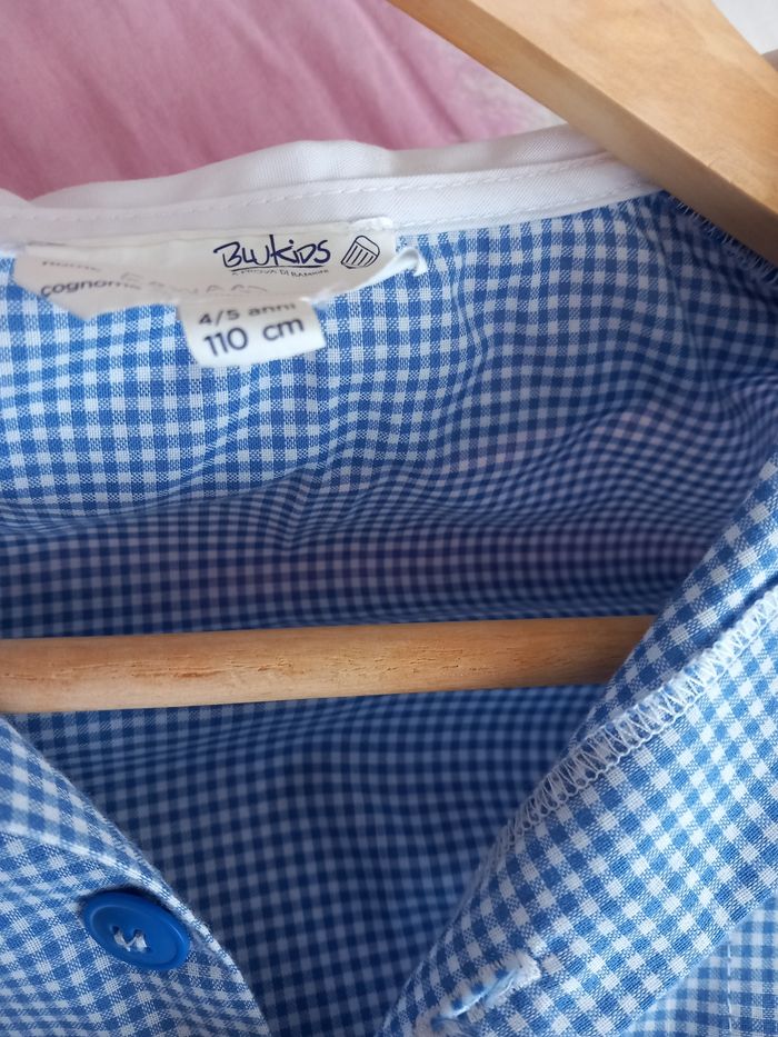 Tablier bleu garçon 5 ans - photo numéro 3