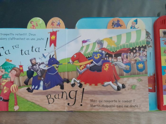 livre sonore - les chevaliers - photo numéro 2