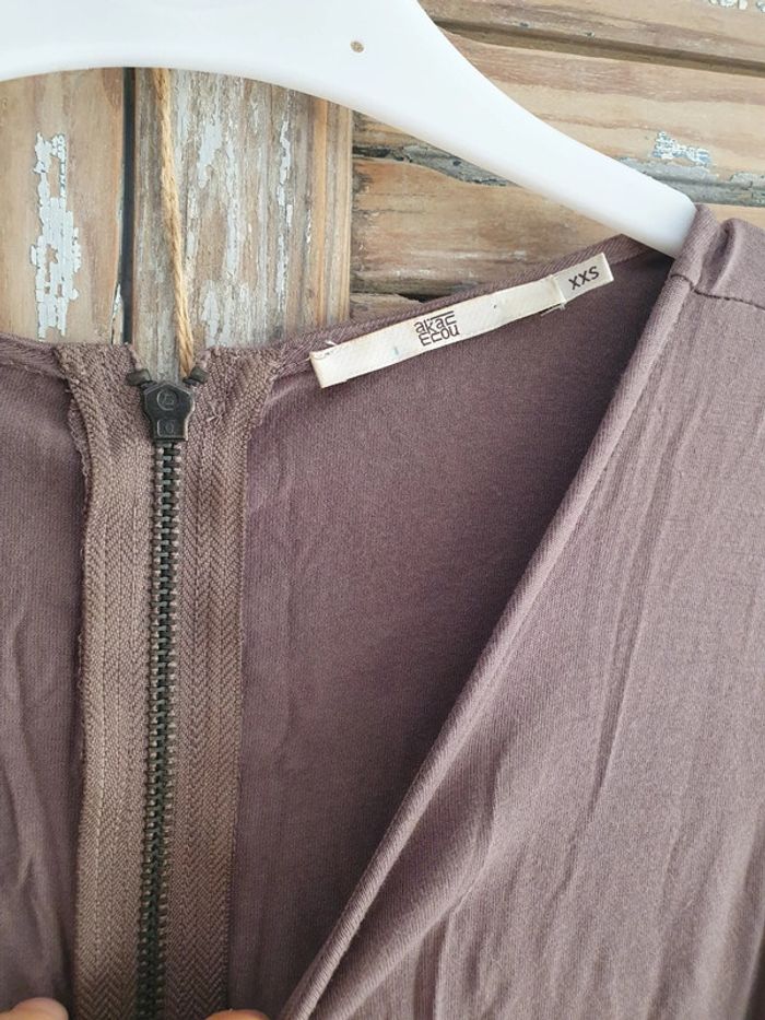 Robe moulante taupe - photo numéro 5