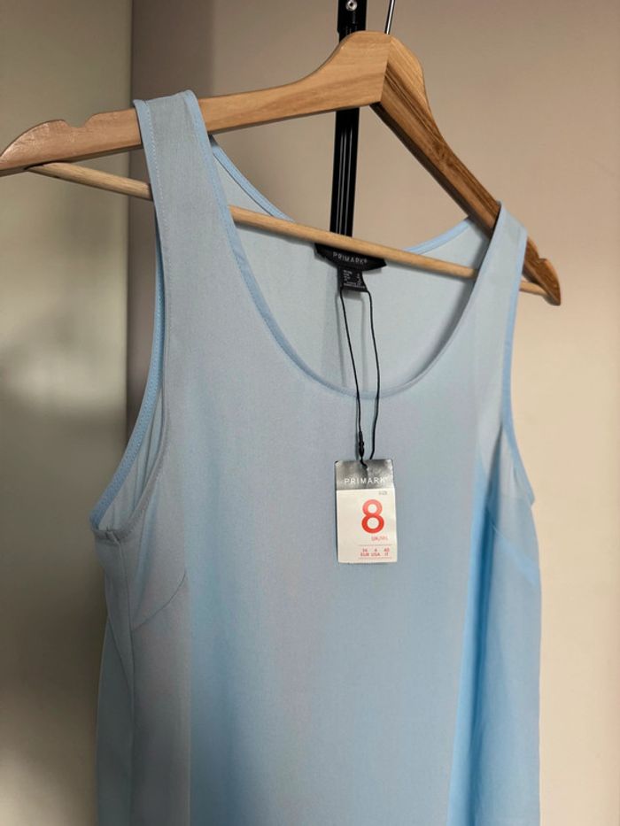 Top sans manches léger bleu 8 Primark - photo numéro 4