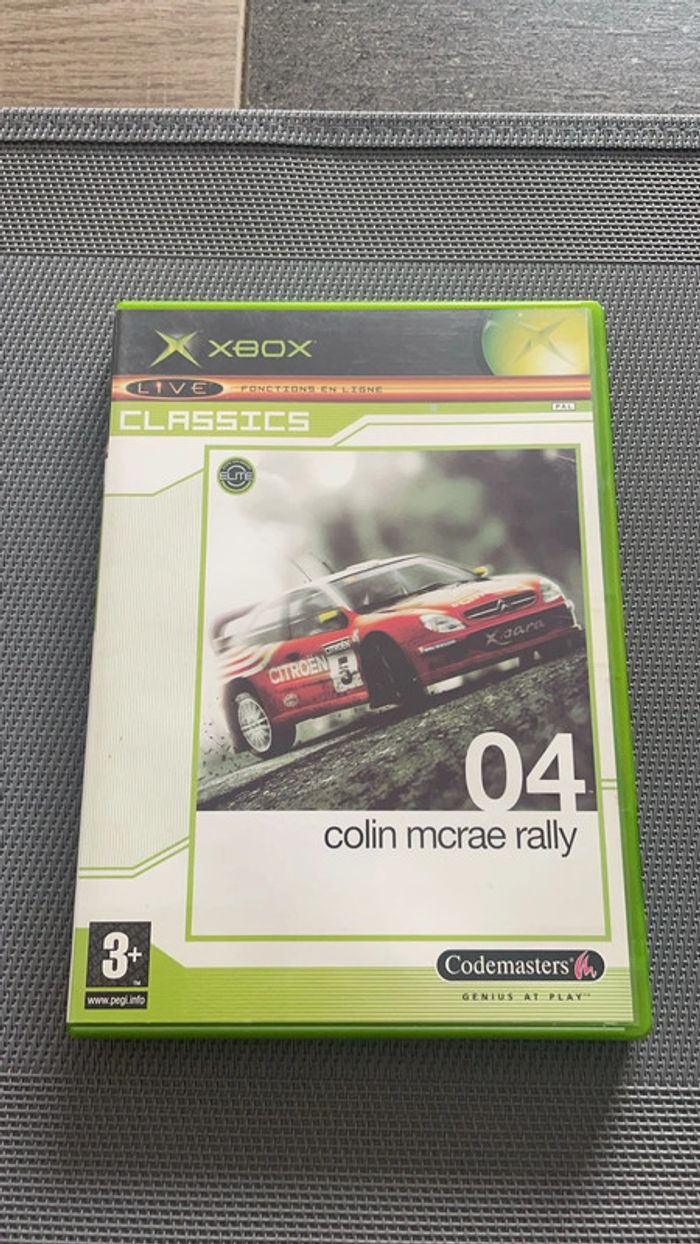 Colin McRae Rally 04 - Jeu Xbox - photo numéro 1