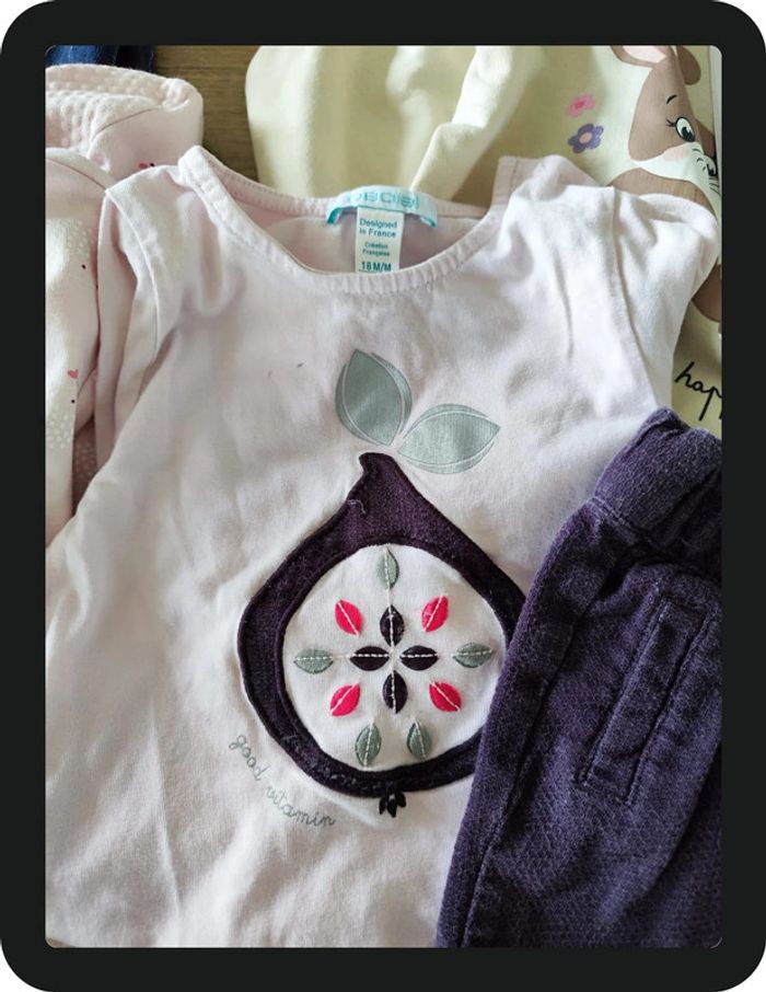 Lot de 7 vetement fille 18 mois - photo numéro 3