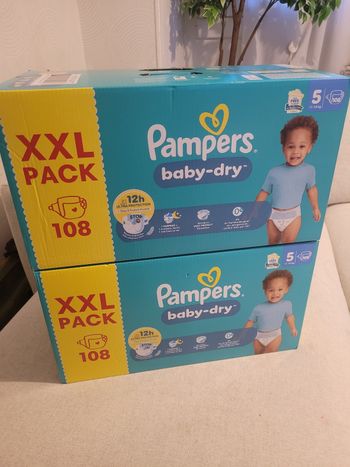Couche pampers taille 5