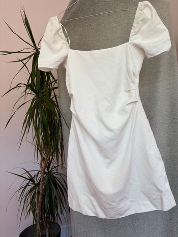 Robe blanche Zara 