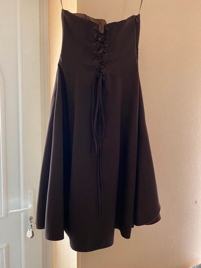 Robe bustier avec veste robe de cérémonie - photo numéro 2