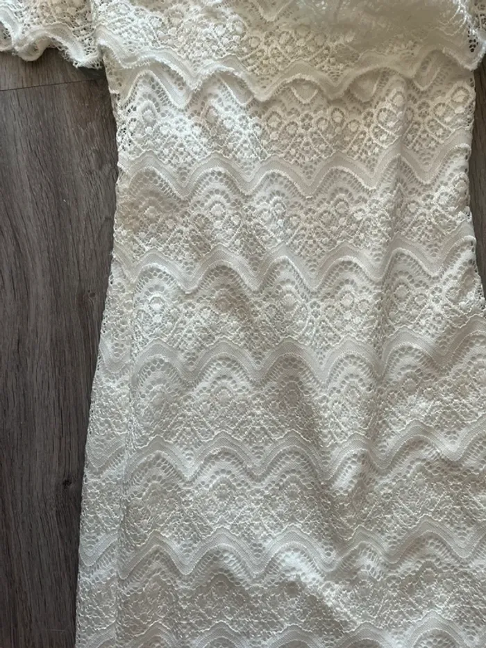 Robe dentelle blanche - photo numéro 6