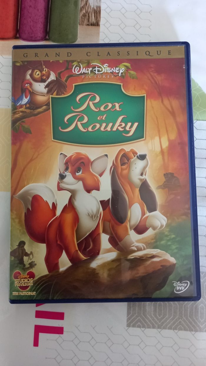 DVD Disney Rox et Rouky
