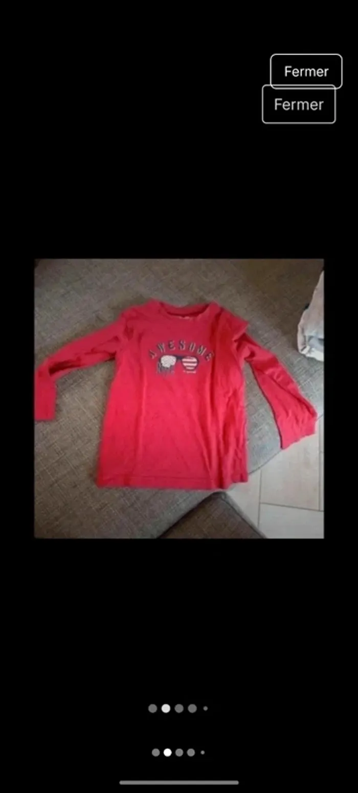 Lot de 2 tee shirts - photo numéro 2