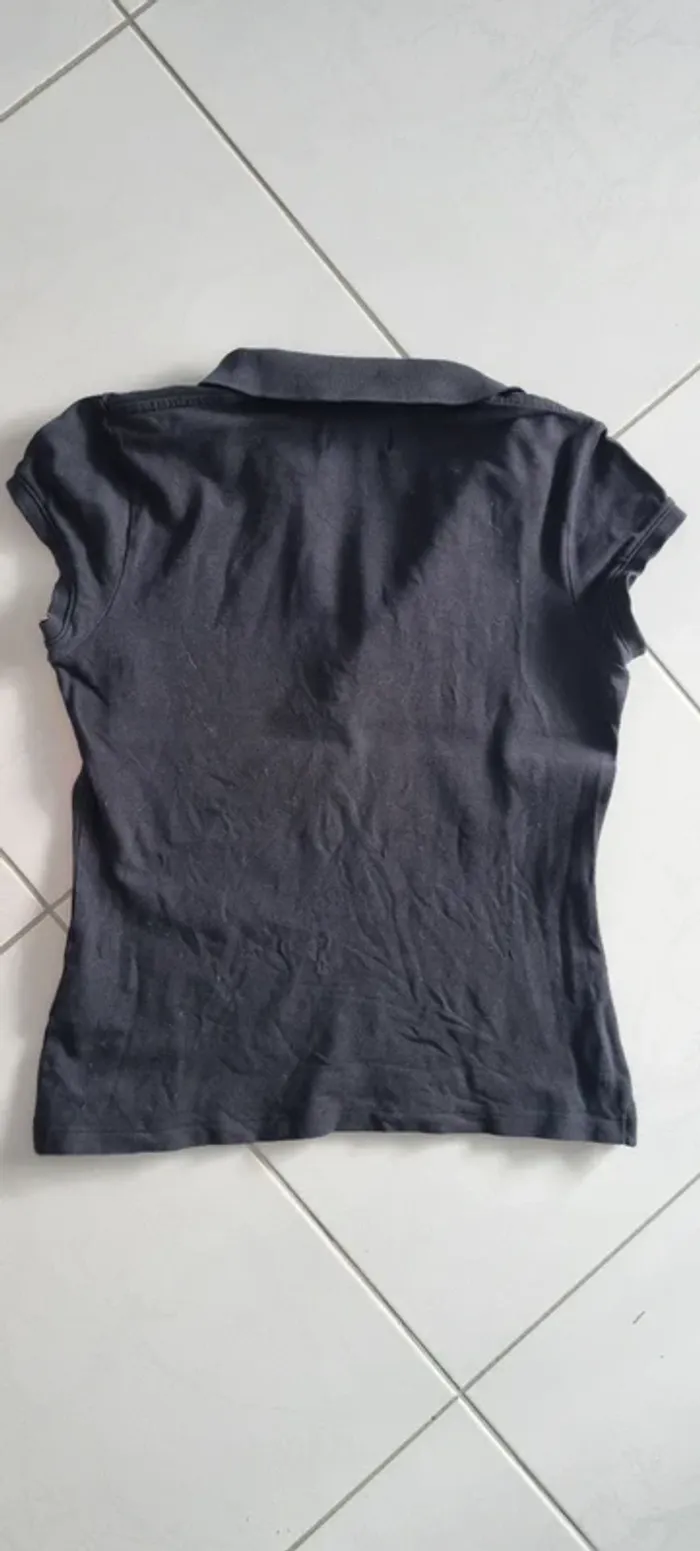 Polo noir Ralph Lauren femme Taille M - photo numéro 4