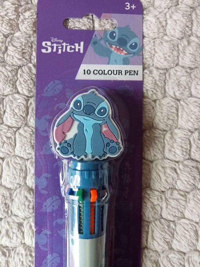 Stylo 10 couleurs Stitch - photo numéro 2