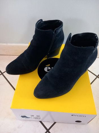 Bottine bleu marine