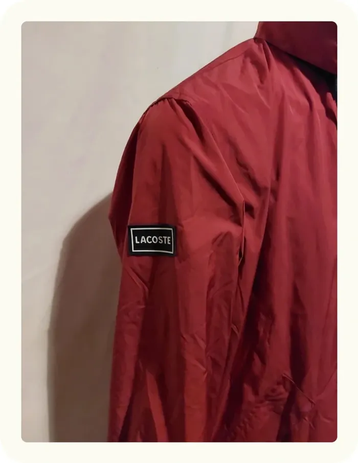 Veste parka à capuche Lacoste Vintage - photo numéro 5