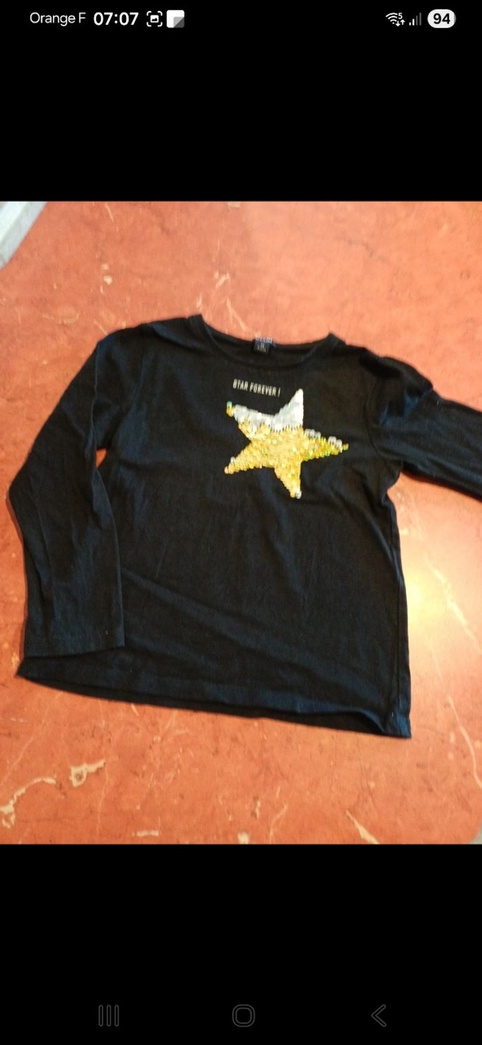 T.shirt fille taille 4 ans - photo numéro 1