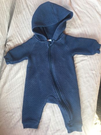 Combinaison moltoné zip